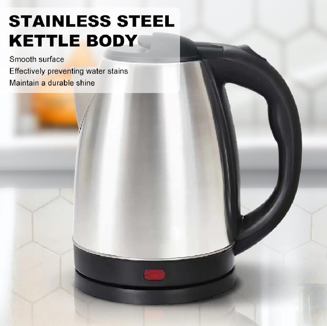 Electric Kettle - Stainless steel body
